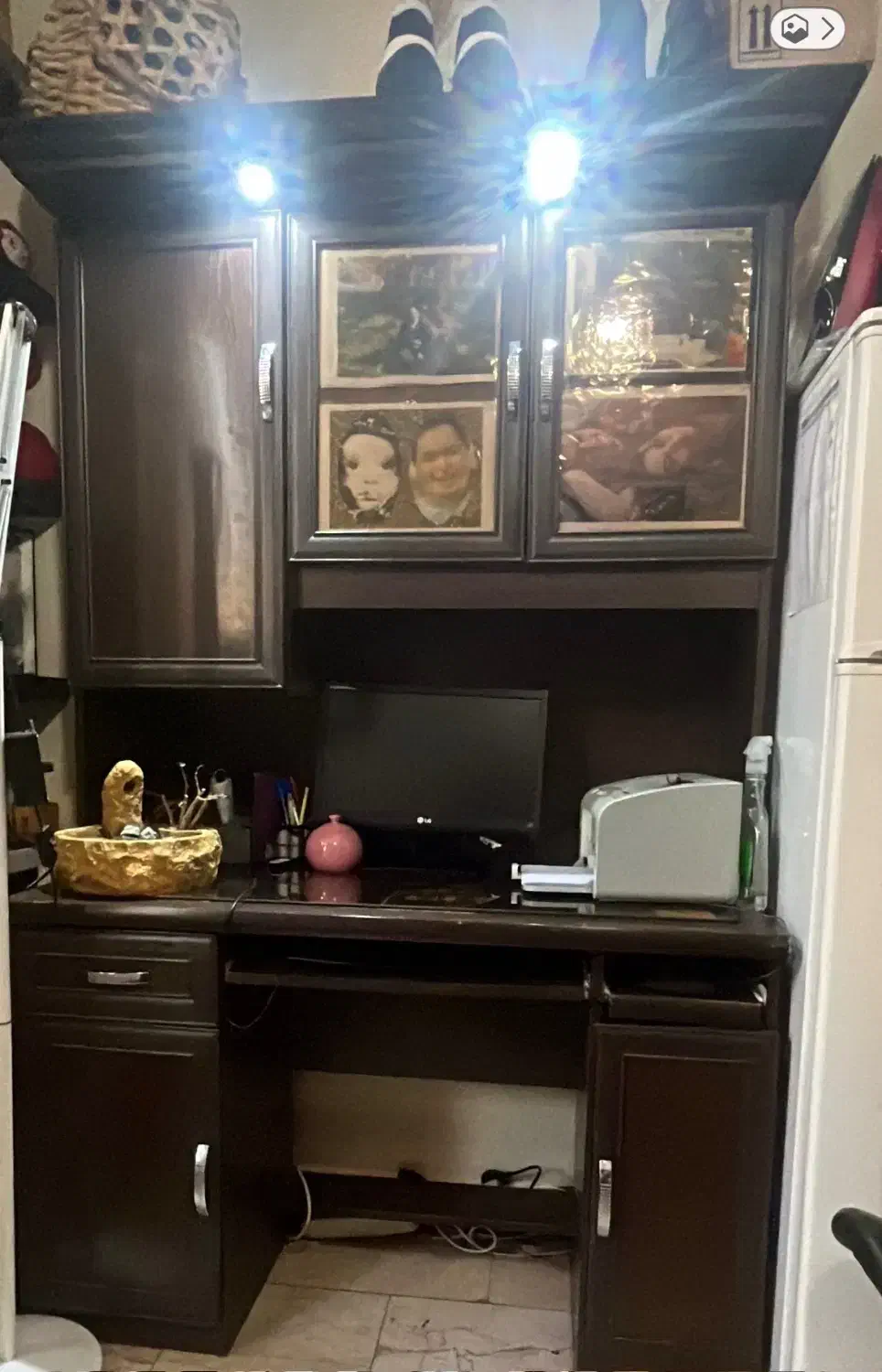 میز تحریر به همراه کتابخانه|میز تحریر و کامپیوتر|تهران, نارمک|دیوار