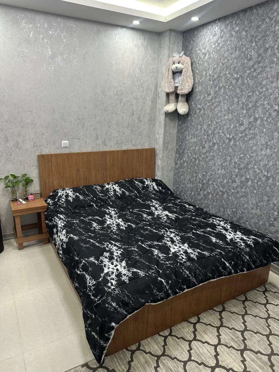 سرویس خواب دونفره|تخت و سرویس خواب|محمدیه-قزوین, |دیوار