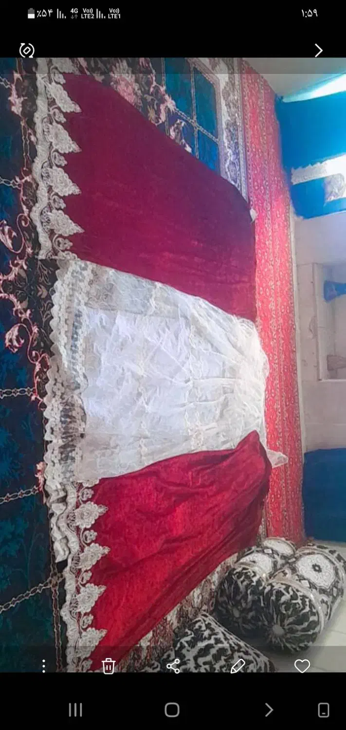 هر کسی خاست من در خدمت هستم|پرده، رانر، رومیزی|نیمروز, |دیوار