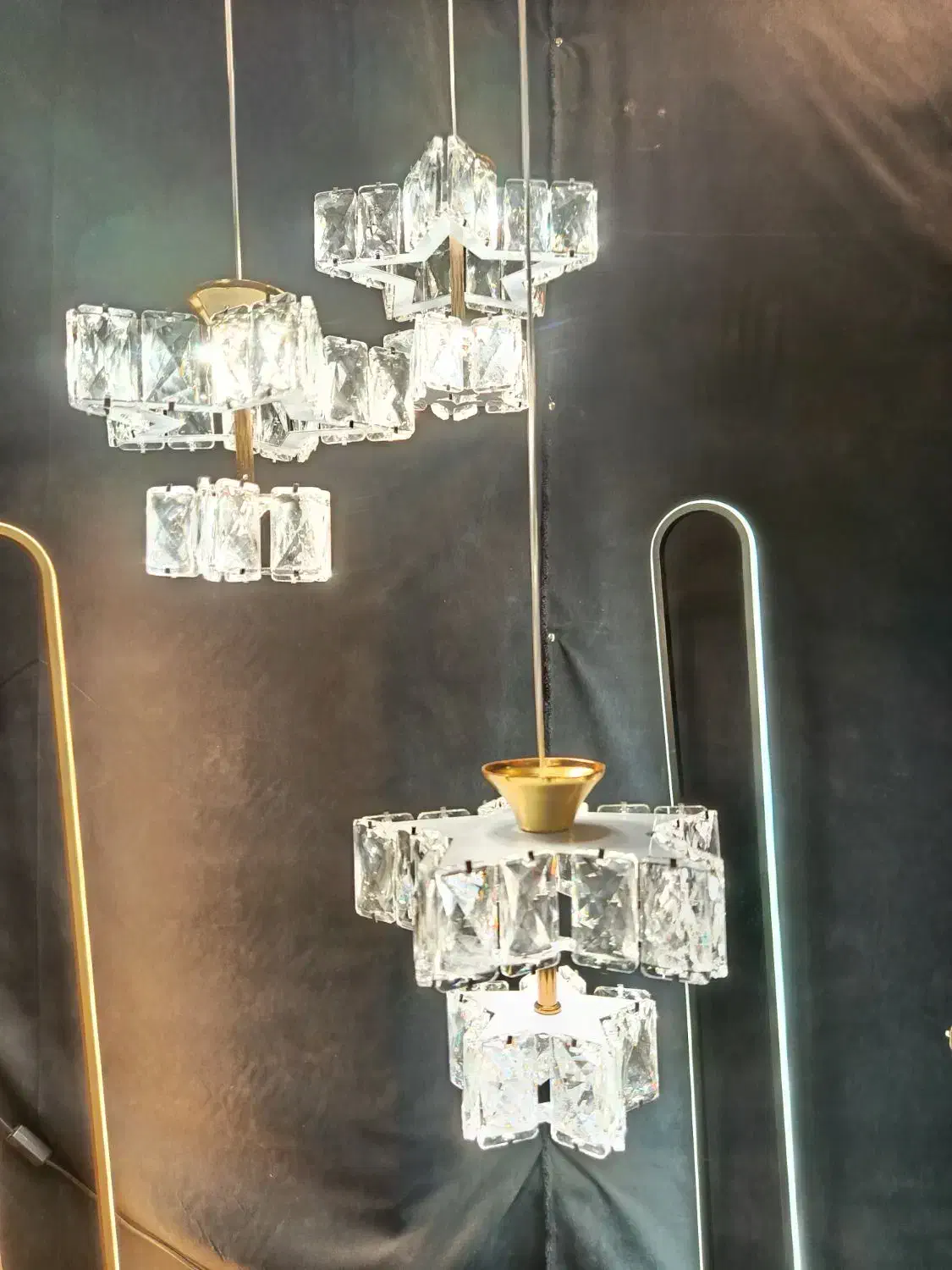 کریپسی سه ستاره|لوستر و چراغ آویز|تبریز, |دیوار