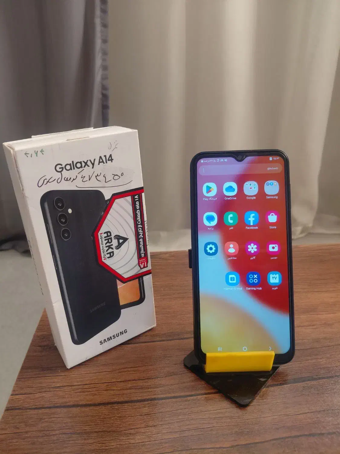 فروش گوشی سامسونگ مدل گلکسی A14سالم وبشرط|موبایل|خرمآباد, |دیوار
