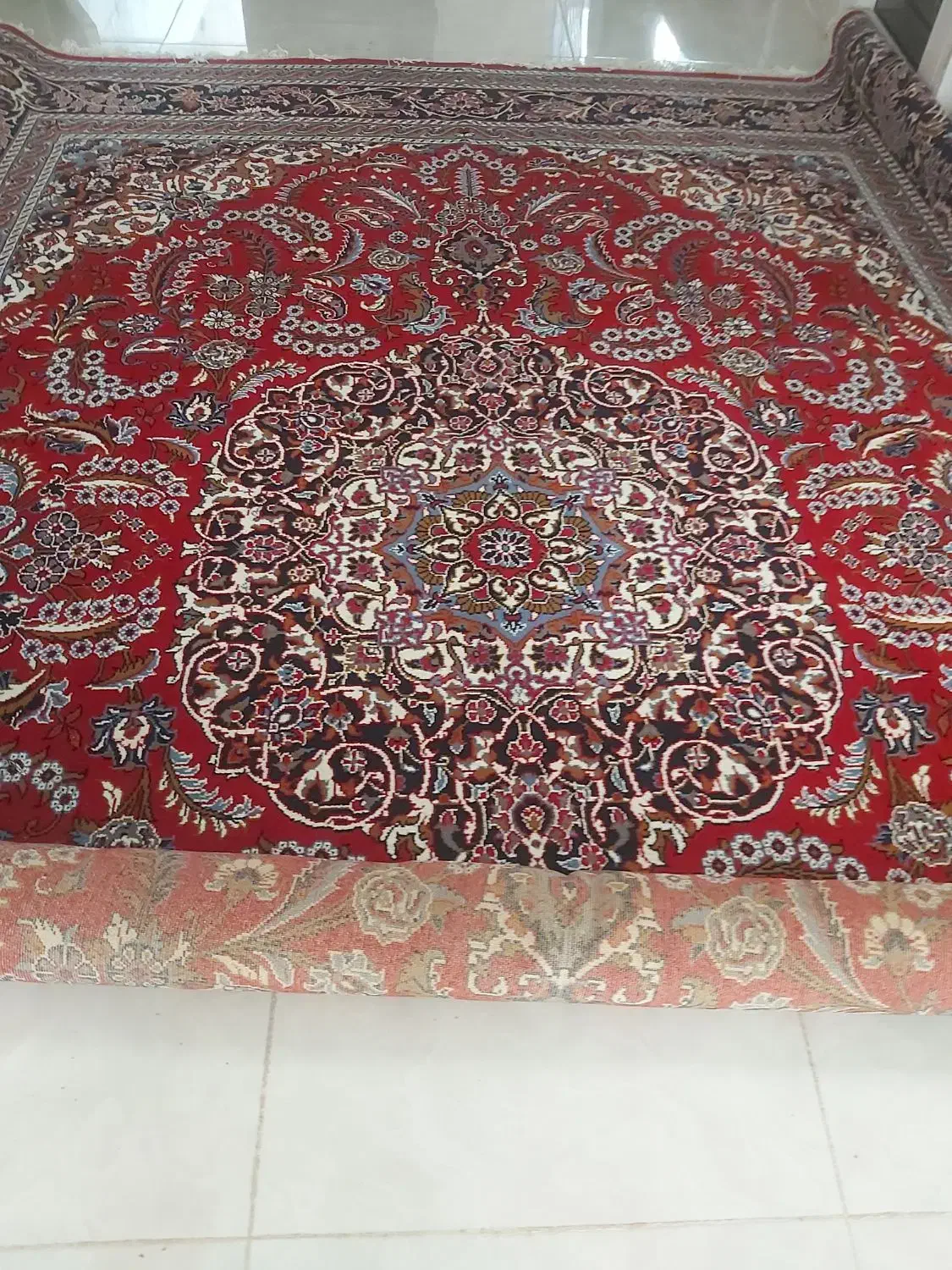 یک تخته فرش ۱۲ متری|فرش|بروجرد, |دیوار