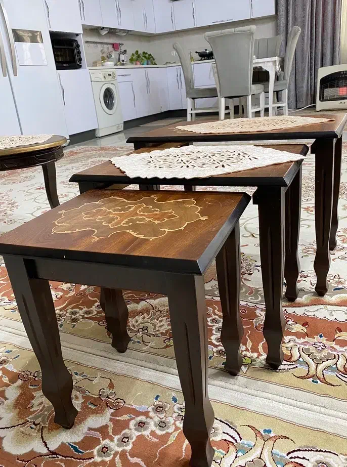 میز عسلی چوبی|مبلمان خانگی و میز عسلی|شوش, |دیوار