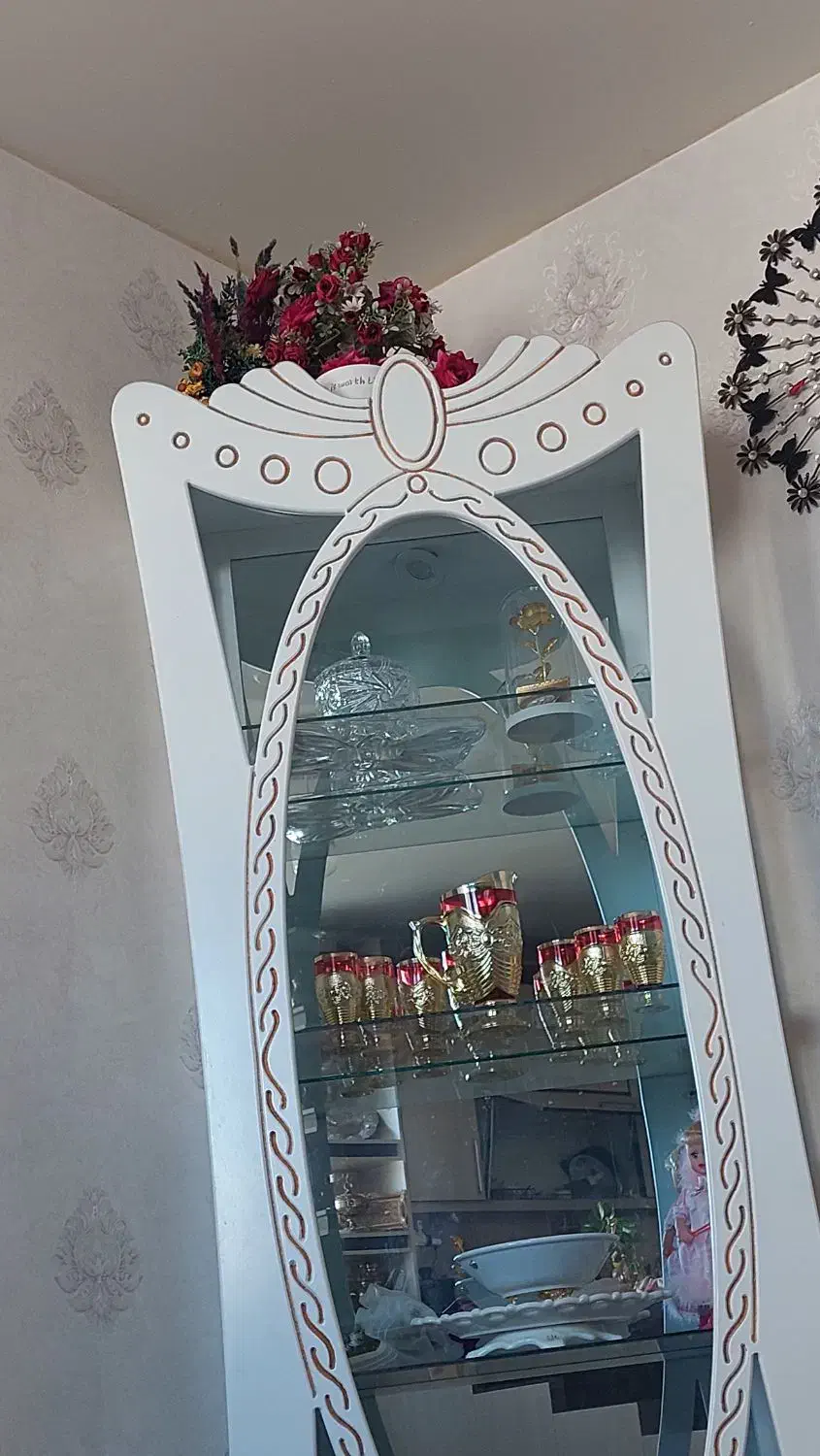 بوفه چوبی|بوفه، ویترین، کنسول|اسکو, |دیوار