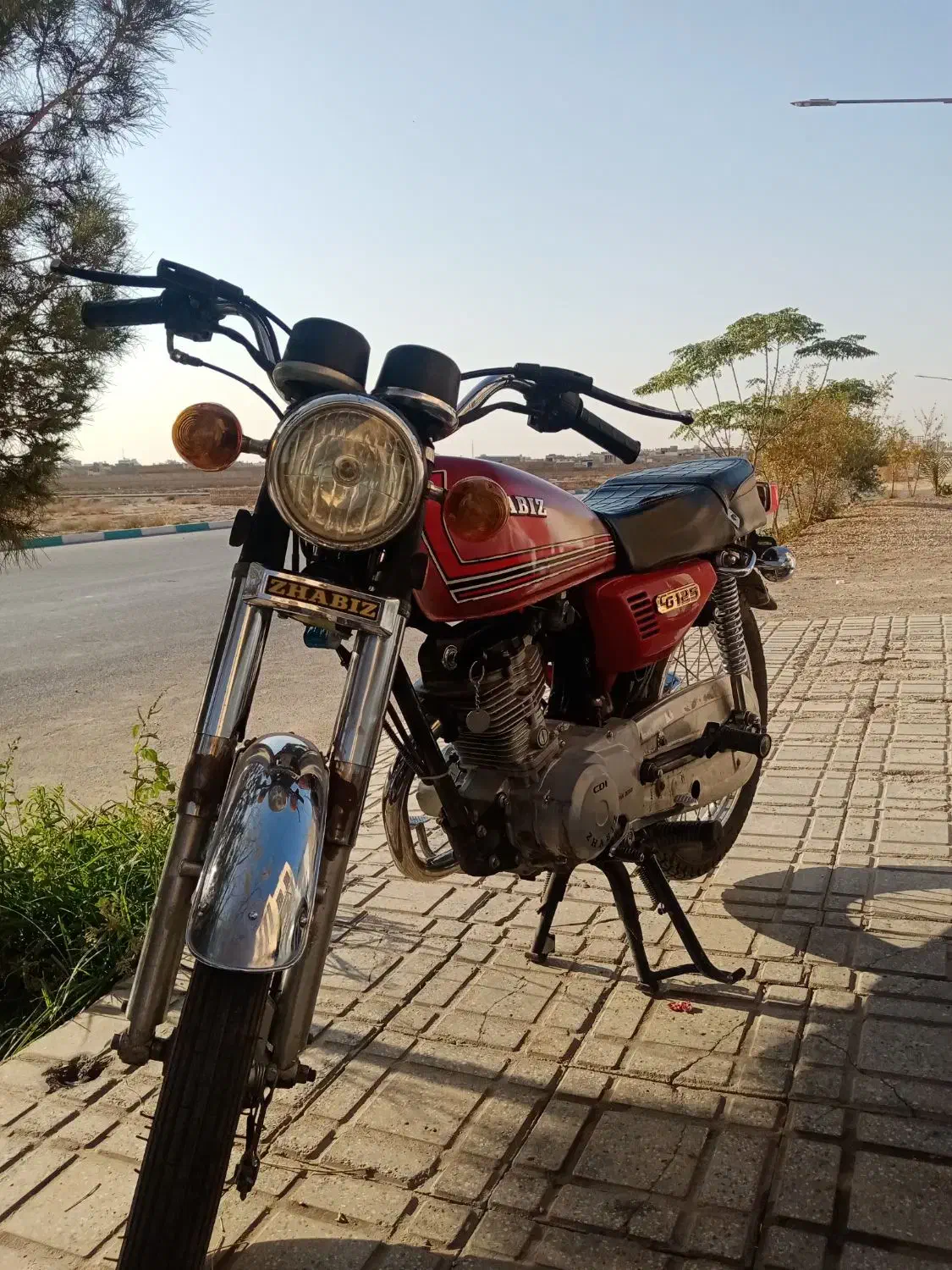 هندا 125ژابیز پلاک ملی|موتورسیکلت|حمیدیا, |دیوار