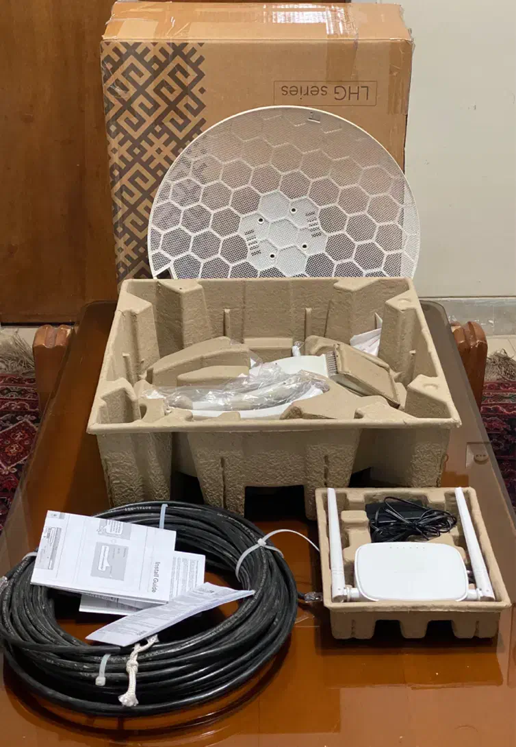 MikroTik LHG LTE18 مودم 4G فوق‌قوی|مودم و تجهیزات شبکه|شیراز, ستارخان|دیوار