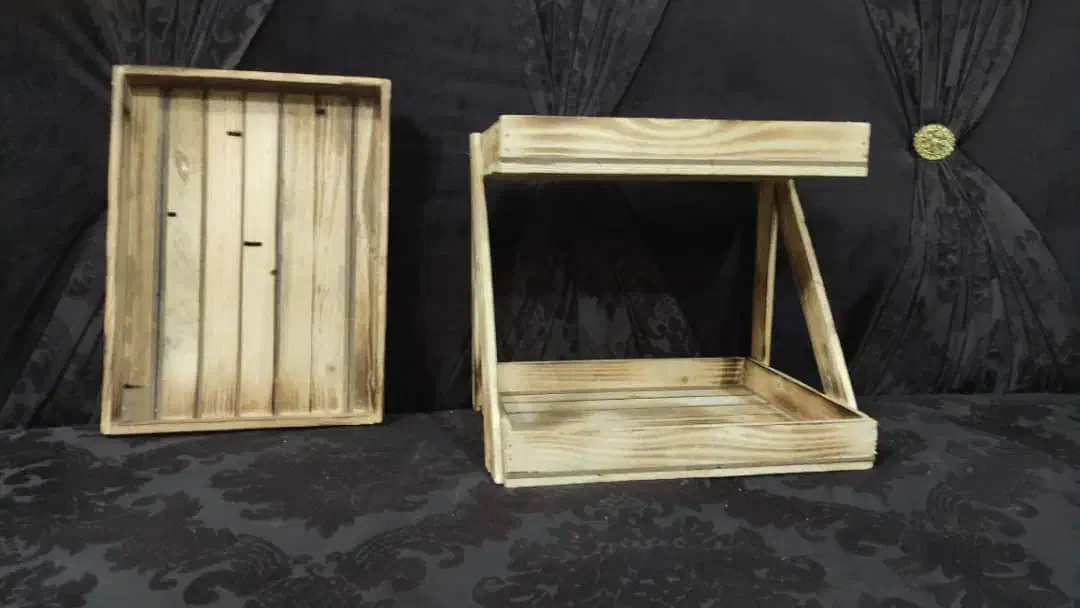 سینی و استند قهوه یا ادویه نو|صنایع دستی و سایر لوازم تزئینی|رشت, کوی حسینی|دیوار