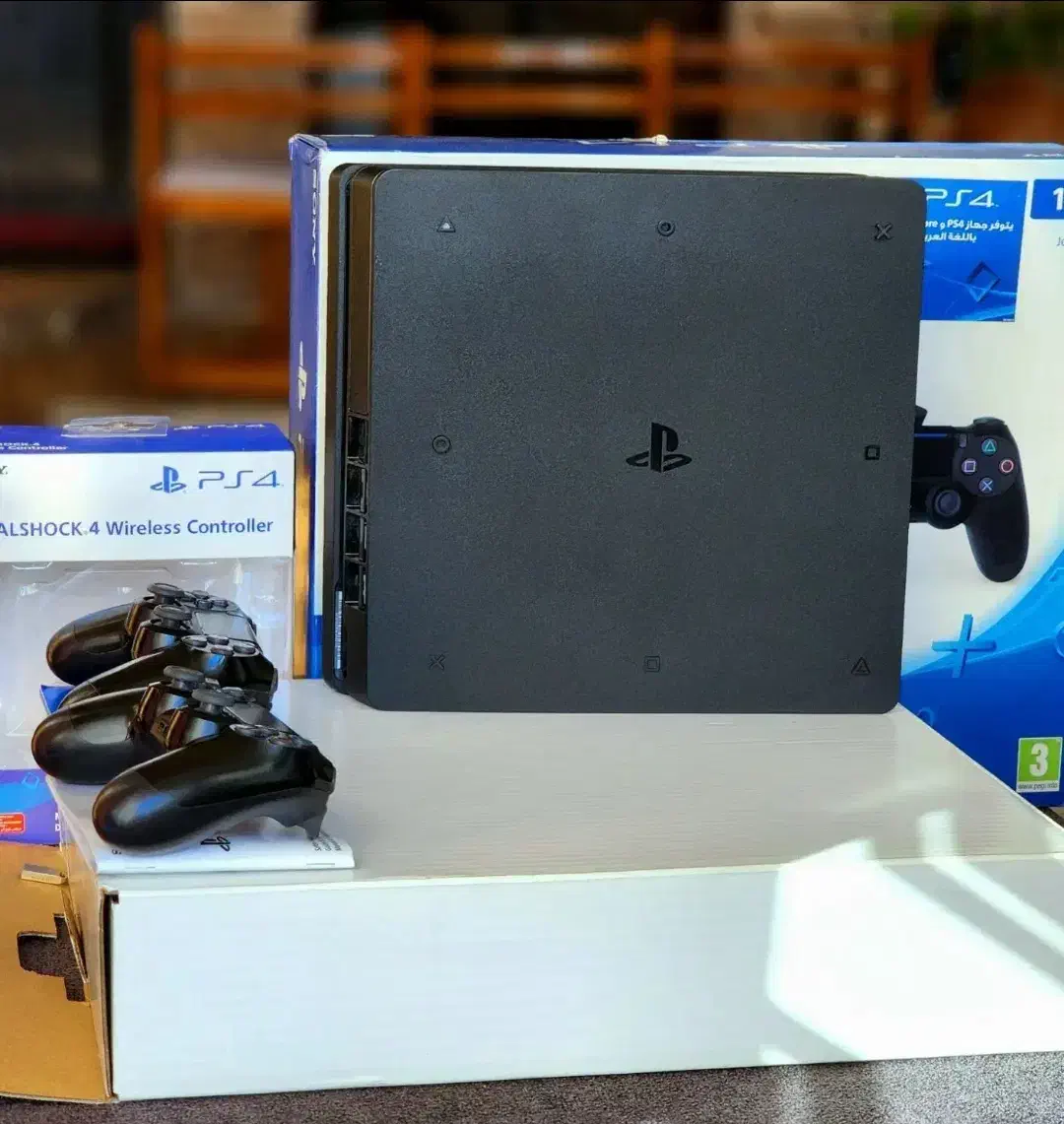 PS4 اسلیم 1 ترا سری آخر اروپا نو|کنسول، بازی ویدئویی و آنلاین|فیروزآباد (فارس), |دیوار