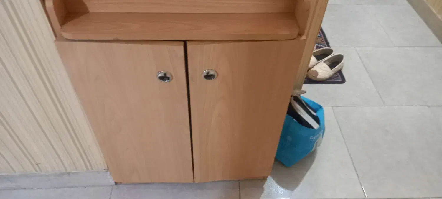 دراور وآینه،جاکفشی|جاکفشی، کمد، دراور|فردوسیه, |دیوار