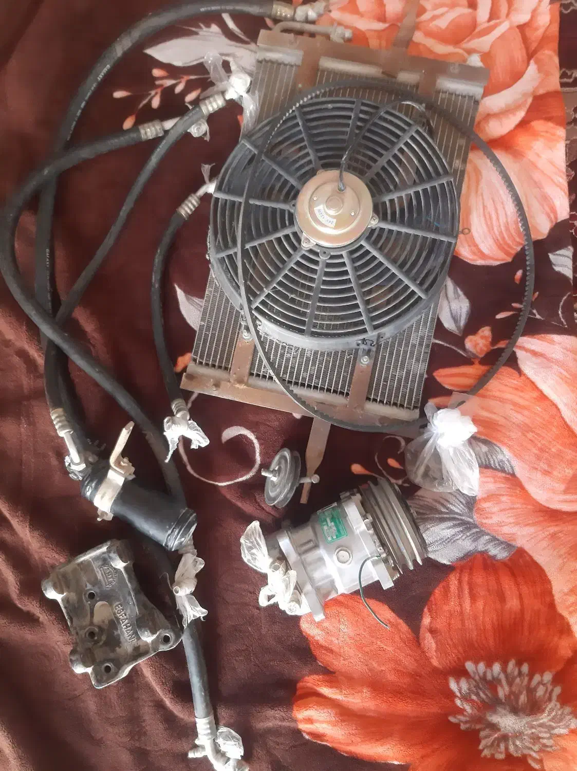 ایسوزو ۸تن کله قدیم کولر صفر تا صد|قطعات یدکی و لوازم جانبی|کازرون, |دیوار