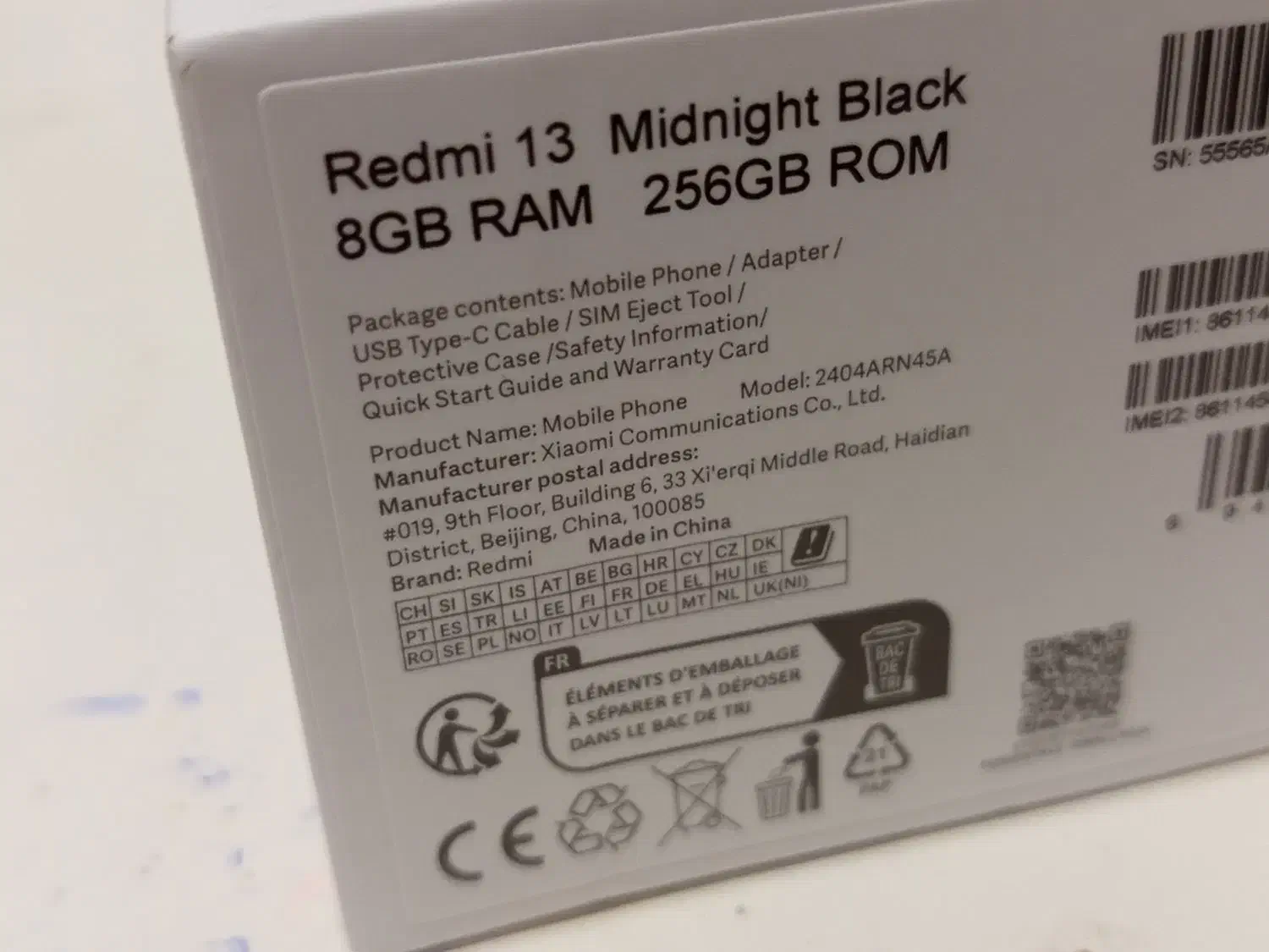 گوشی موبایل ردمی 13 شیائومی حافظه 256 گیگ رم8|موبایل|بوشهر, |دیوار