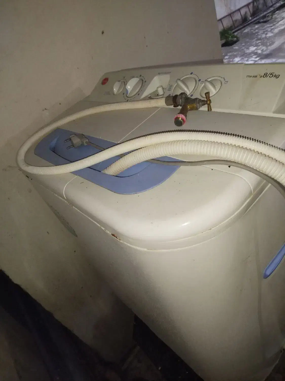 لباسشویی دوقلو|ماشین لباسشویی و خشک‌کن لباس|تالش, هشتپر|دیوار