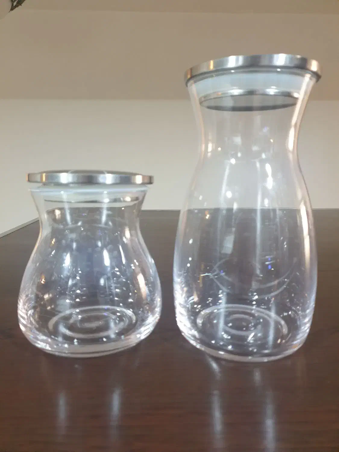 شیشه خارجی با درب استیل زد زنگ واشر دار|ظروف نگهدارنده، پلاستیکی، یک‌بارمصرف|بندرعباس, |دیوار