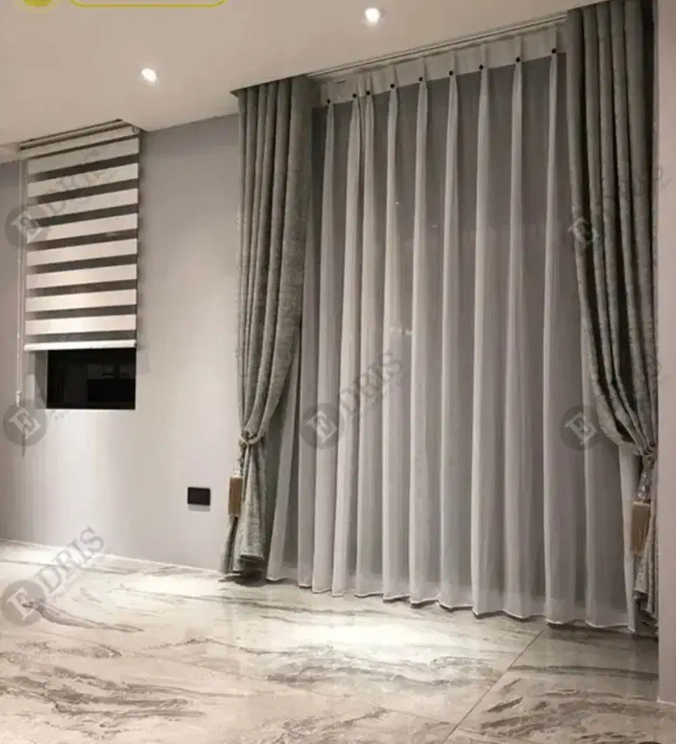 شستشو پرده خشکشویی اتوشویی باز و نصب پرده|خدمات نظافت|مشهد, سید رضی|دیوار