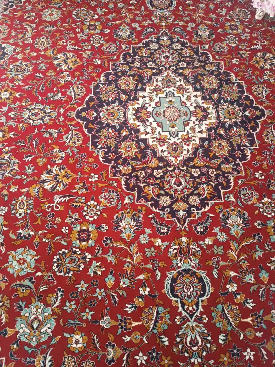 سه تخته فرش زرباف مشهد|فرش|چناران, |دیوار