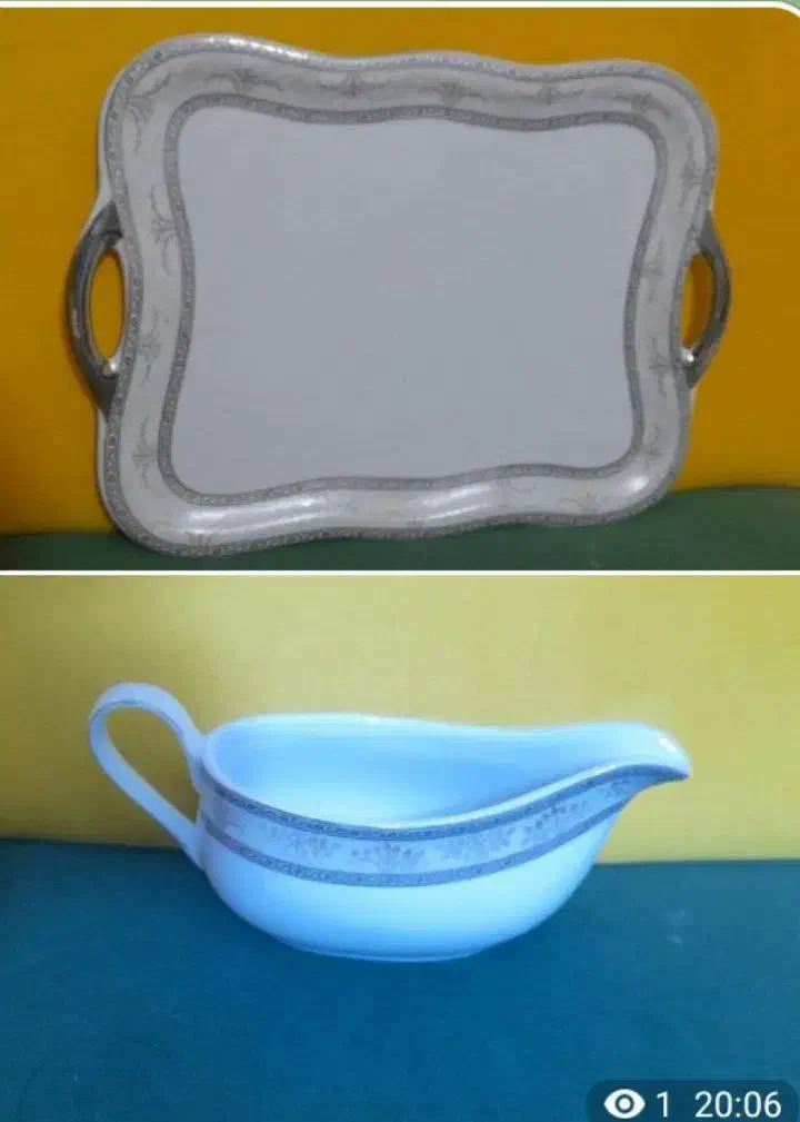 ۱۳۰ پارچه لمونژ فرانسه|ظروف سرو و پذیرایی|کیش, |دیوار