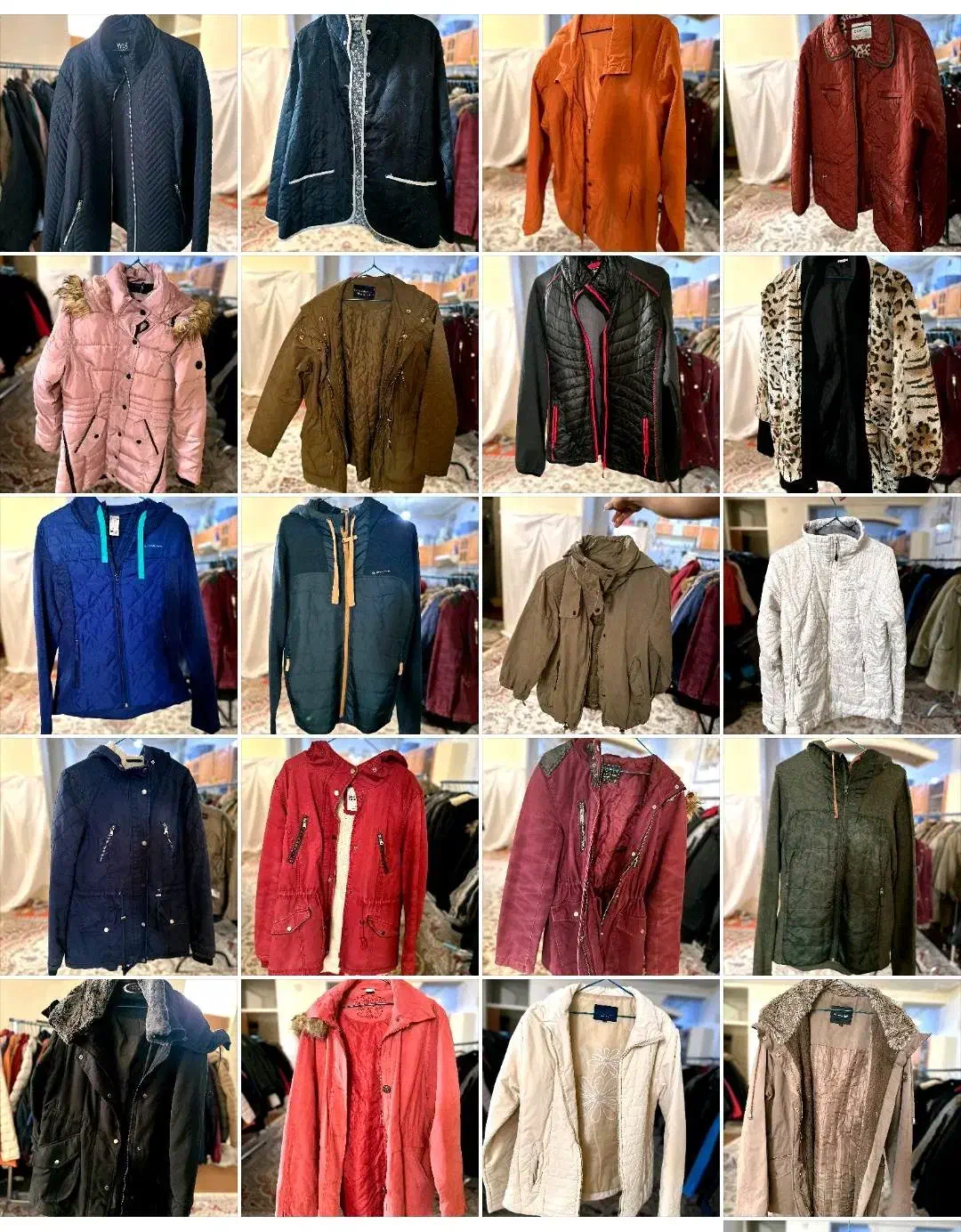 فروش عمده کاپشن استوک خارجی|لباس|شیراز, جانبازان|دیوار