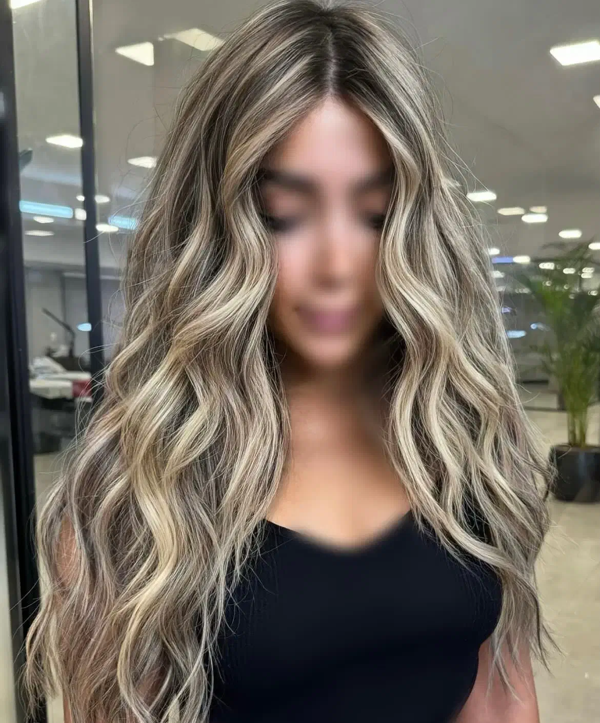 رنگ و لایت فویلی ۴۵ بالیاژ مو آمبره رنگولایت مش|خدمات آرایشگری و زیبایی|مسجد سلیمان, |دیوار