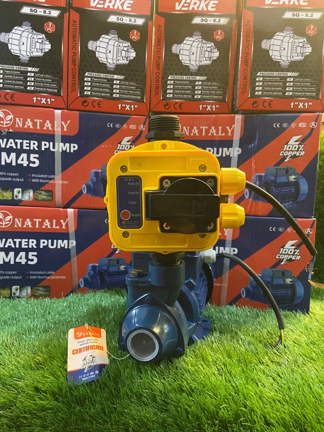 پمپ نیم اسب همراه اتوماتیک|مصالح و تجهیزات ساختمان|شهریار, شهریار|دیوار