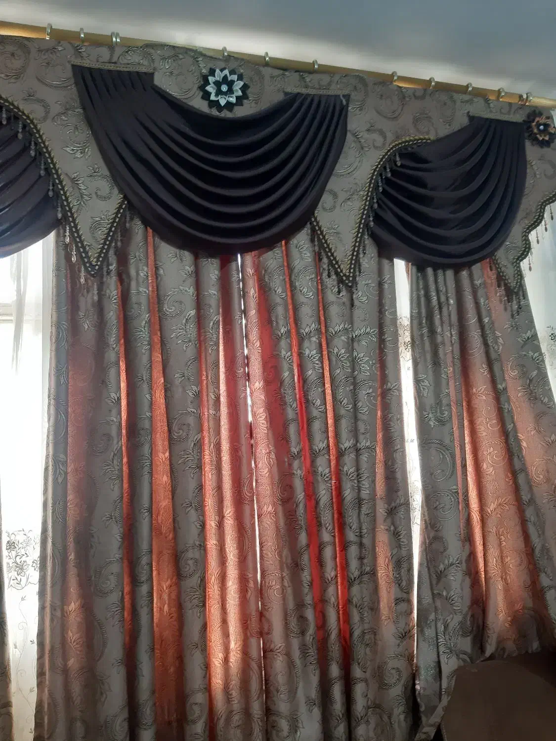 فروش پرده درحد نو|پرده، رانر، رومیزی|سراوان, |دیوار