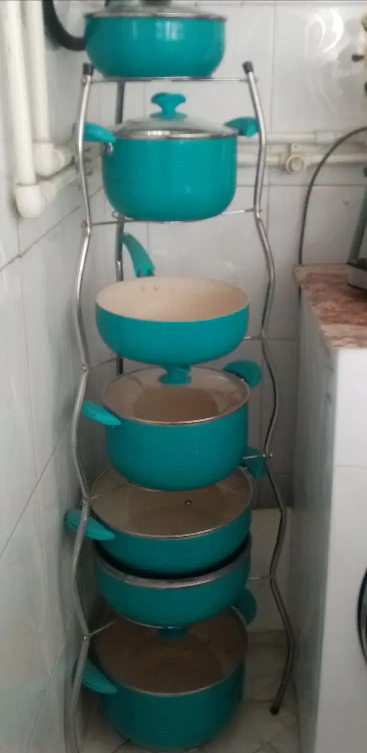 استند جا قابلمه|آبچکان و نظمدهنده ظروف|اراک, |دیوار