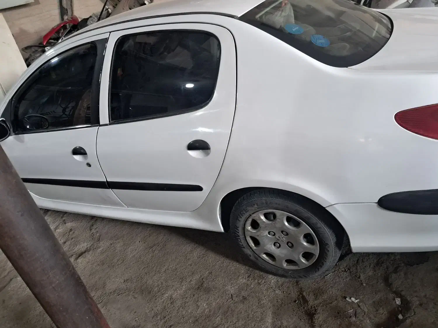 ۲۰۶اس دی وی ۸ مدل ۹۰ سفید|خودرو سواری و وانت|گرگان, |دیوار