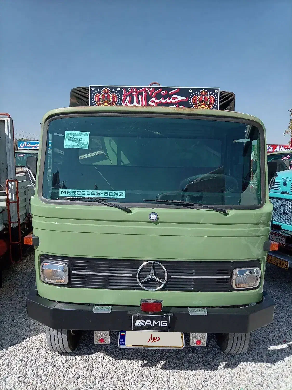 کامیون بنز خاور 608 مدل 69 بکر|خودرو سنگین|باغ بهادران, |دیوار