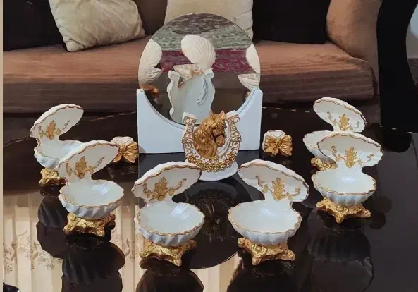 هفتسین شیک|ظروف سرو و پذیرایی|کنگاور, |دیوار