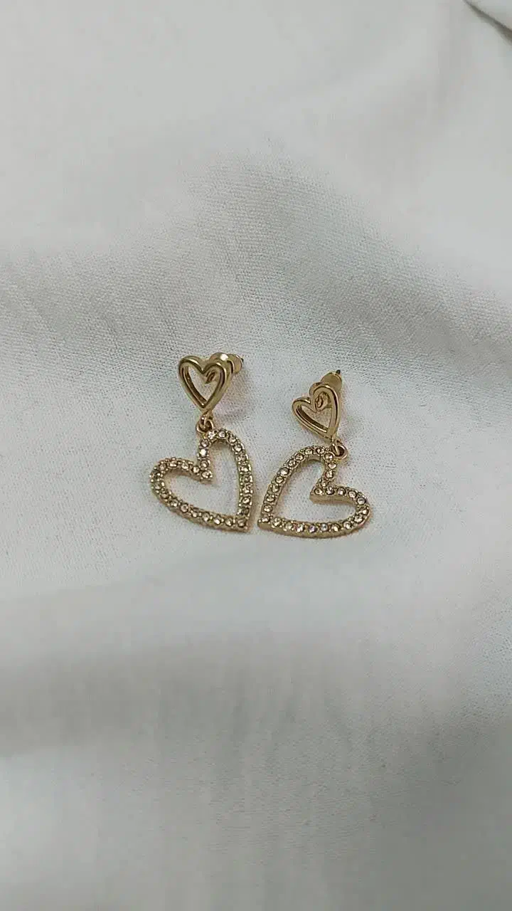 گوشواره آویز قلب|بدلیجات|قم, الغدیر|دیوار