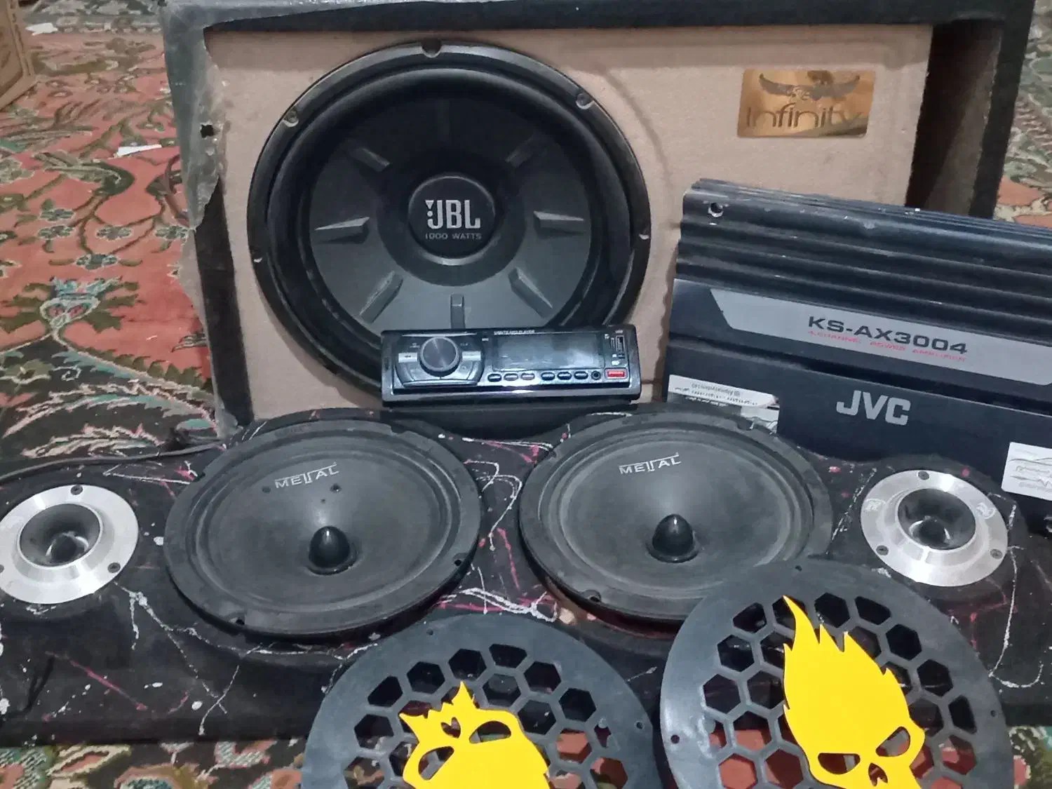 سیستم صوتی کامل|سیستم صوتی خانگی|قائن, |دیوار