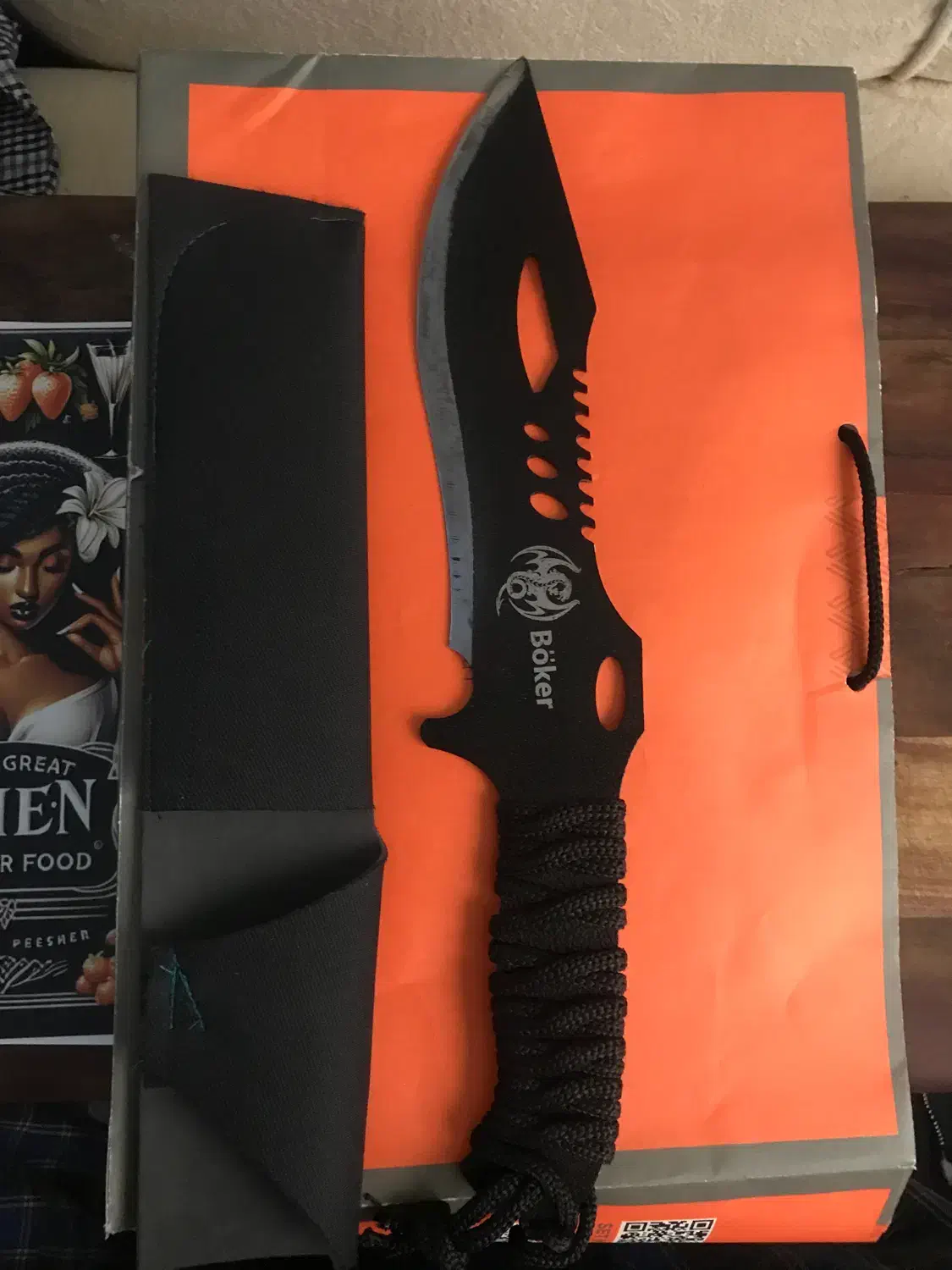 چاقو شکاری Boker آمریکایی|کوهنوردی و کمپینگ|تهران, امانیه|دیوار