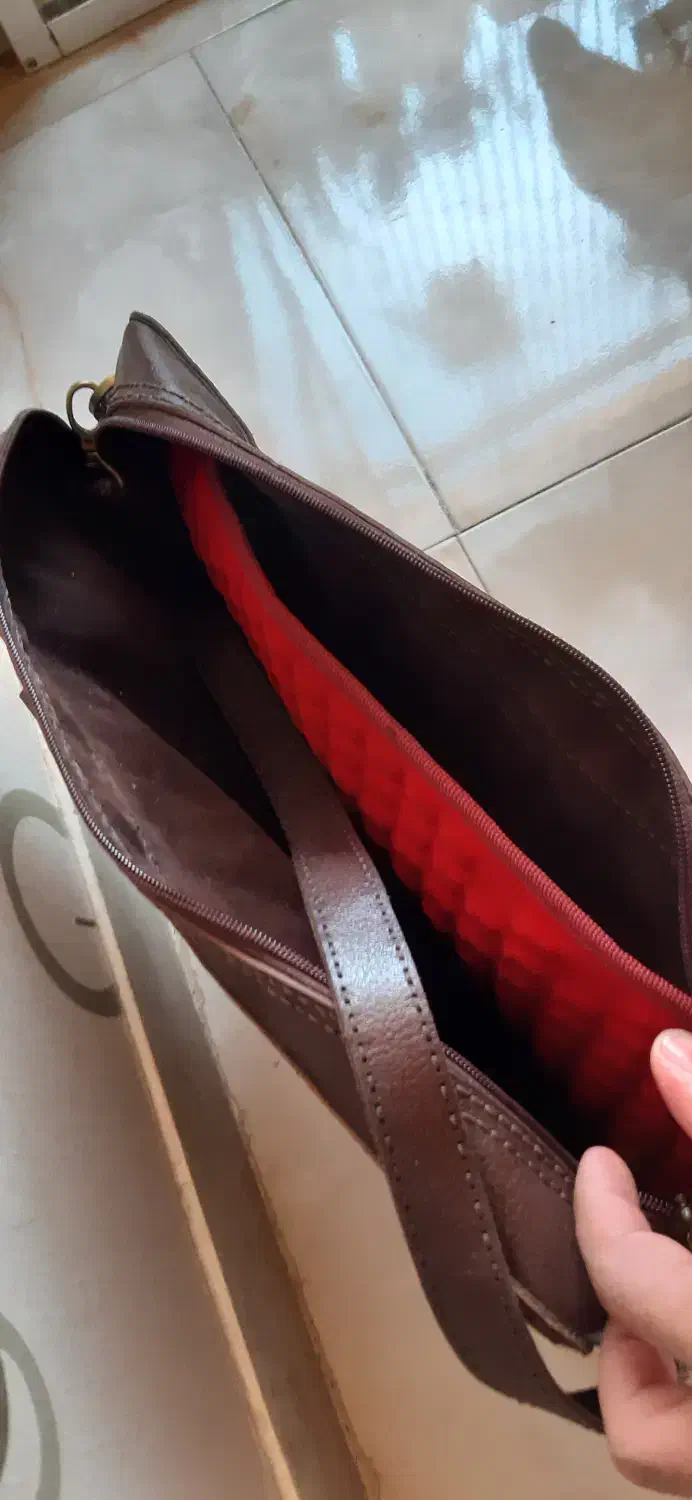 کیف مهندسی ۱۰۰ درصد چرم طبیعی گاو|کیف، کفش، کمربند|کرج, کیانمهر|دیوار