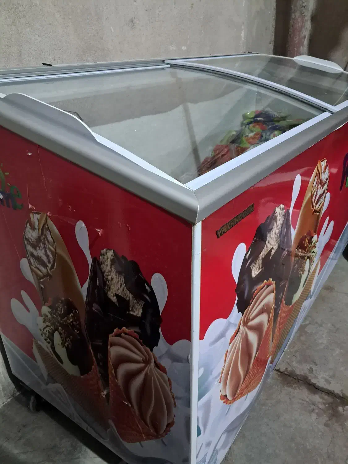 ۲عدد یخچال ۶۰۰لیتری بستنی یکی نونو یکی کارکرده|یخچال و فریزر|اسلام‌شهر, شهرک مصطفی خمینی|دیوار