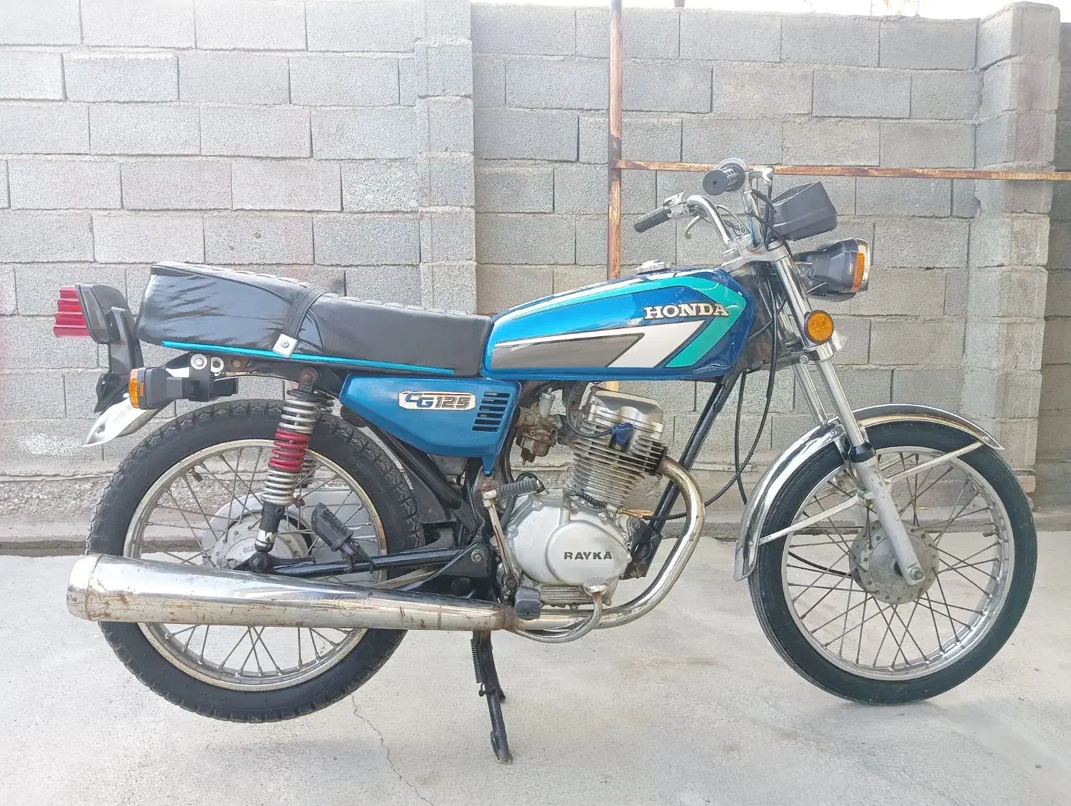 موتور ۱۲۵مزایده|موتورسیکلت|گمیشان, |دیوار