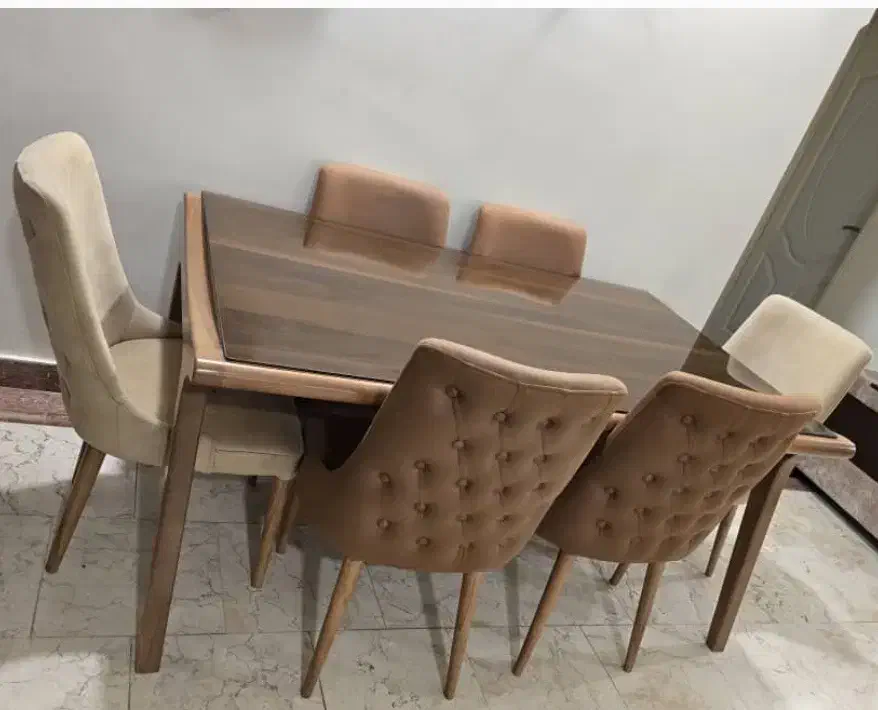 میز ناهارخوری 6نفره|میز و صندلی غذاخوری|تهران, بهار|دیوار