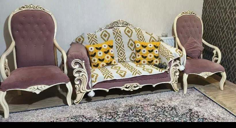 ست مبلمان هفت نفره به همراه ناهار خوری چهارنفره|مبلمان خانگی و میز عسلی|رشت, پارک شهر|دیوار