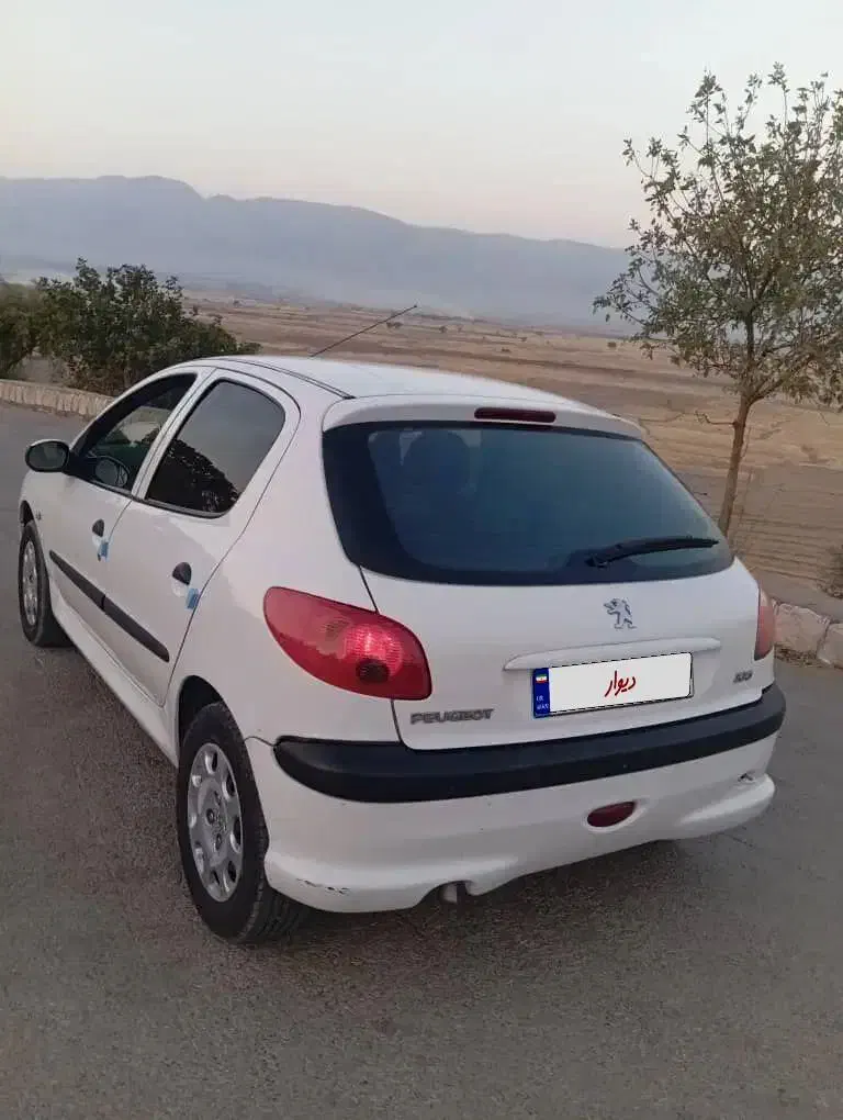 206 مدل 88 شاسی پلمپ|خودرو سواری و وانت|اقلید, |دیوار