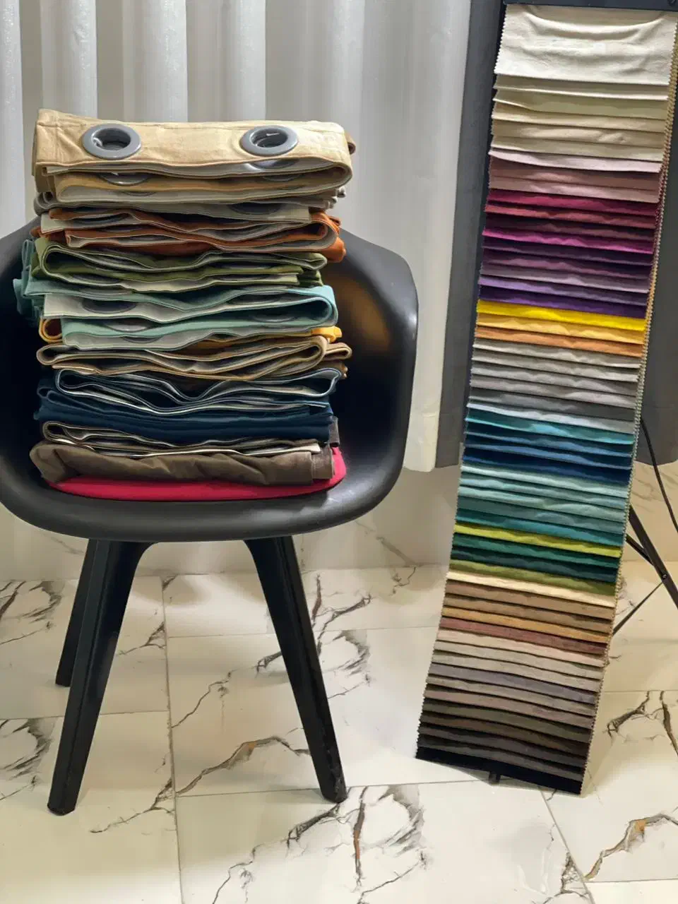 پرده شاین وساده مینیمال|پرده، رانر، رومیزی|گرگان, |دیوار