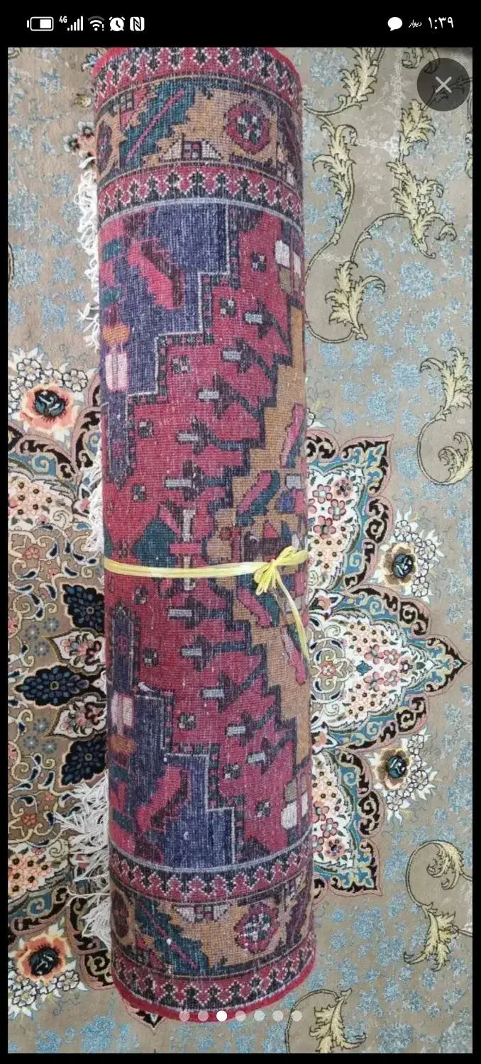 فرش کناره|فرش|اسکو, |دیوار