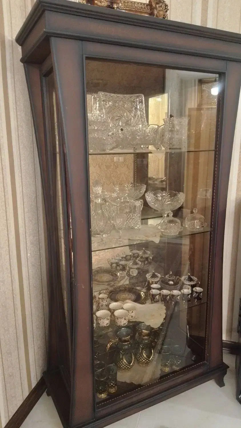 پارتیشن دکوری و بوفه|بوفه، ویترین، کنسول|زرندیه, |دیوار