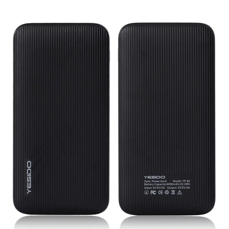 پاور بانک یسیدو مدل YESIDO YPB0002 6000mAh مشکی|لوازم جانبی موبایل و تبلت|تهران, آرژانتین|دیوار