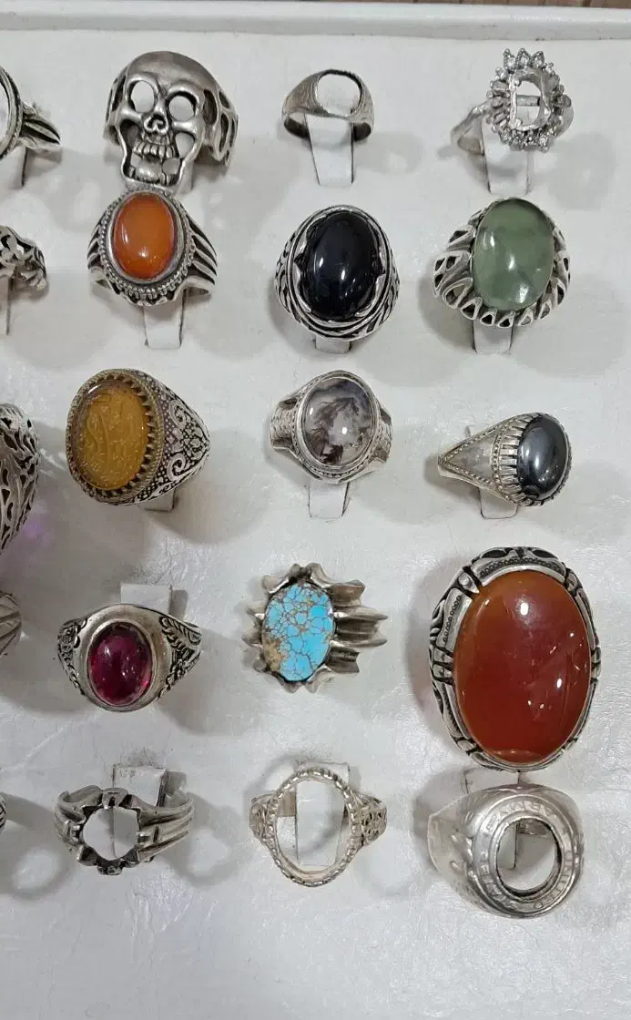 انگشتر نقره قدیمی|کلکسیون اشیاء عتیقه|اصفهان, فیض|دیوار