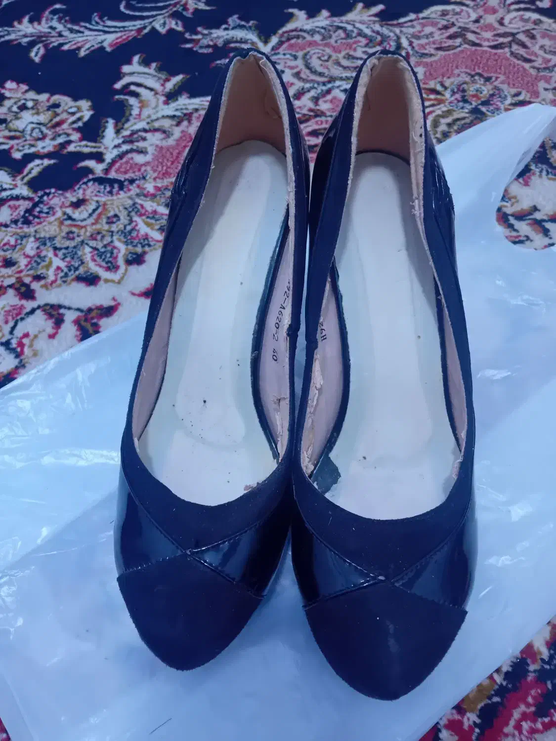 کفش مجلسی سایز چهل کاملا سالم|کیف، کفش، کمربند|سنندج, |دیوار