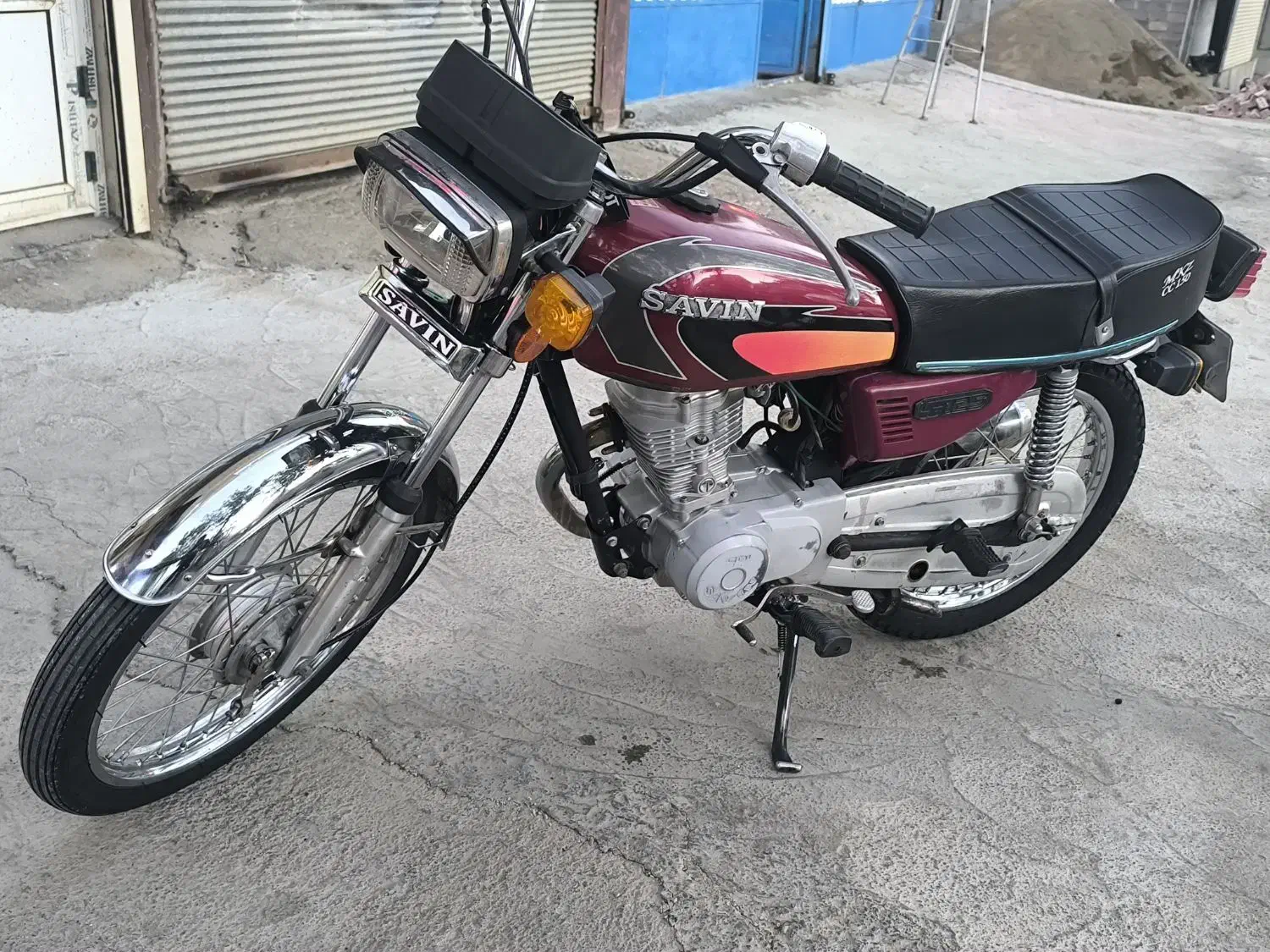 موتورسیکلت ساوین مدل 89|موتورسیکلت|سقز, |دیوار