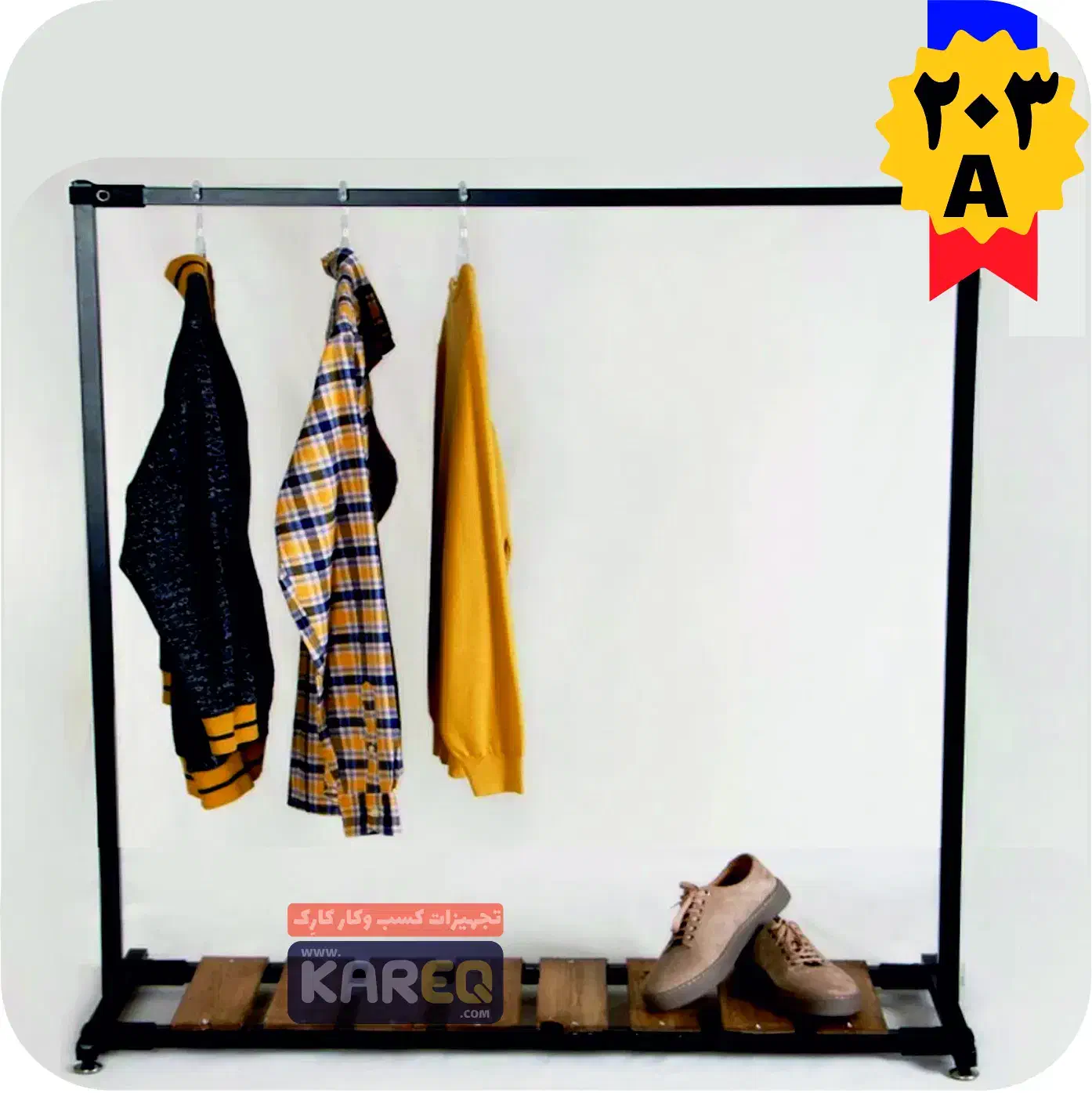 رگال لباس استندی بلند و کوتاه کد 203B|بندرخت و رختآویز|اصفهان, شاهد|دیوار