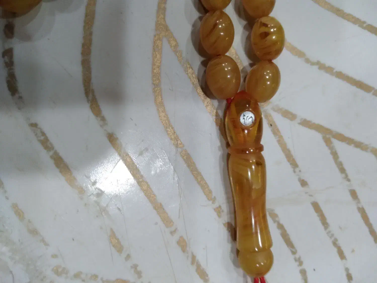 یک تسبیح کهربا ۱۰۱ تایی|کلکسیون و سرگرمی|نقده, |دیوار