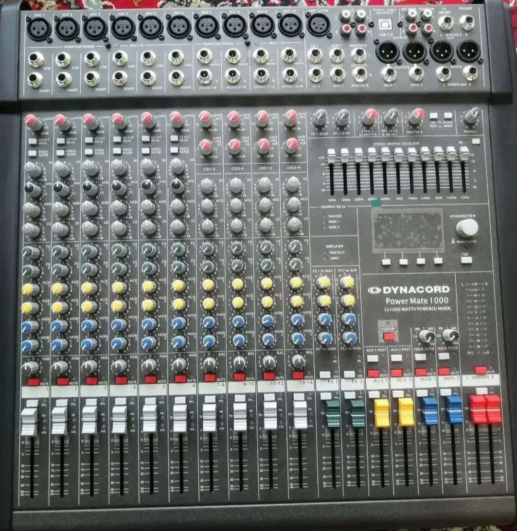 پاور میکسر دایناکورد گرید ۱|سیستم صوتی خانگی|کرمان, |دیوار