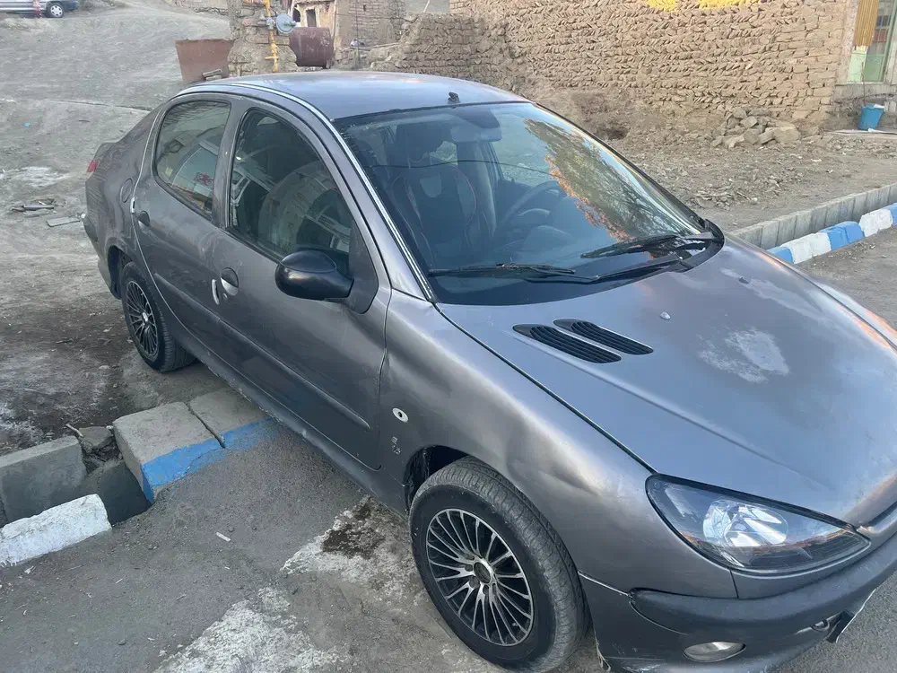 فروش فوری پژو206 پژوپارس سفید مدل 86 بشرط|خودرو سواری و وانت|بجنورد, |دیوار