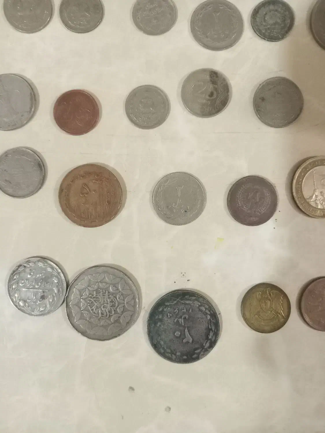 پول قدیمی پهلوی و سکه|کلکسیون سکه، تمبر، اسکناس|رباطکریم, الارد|دیوار