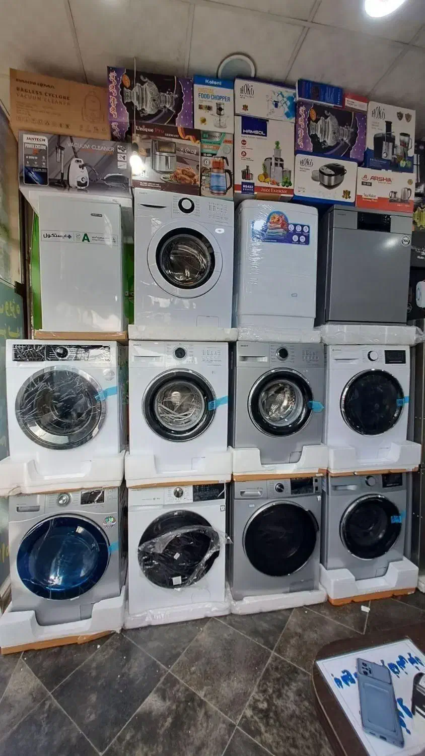 لباسشویی اتومات الماسه 8 کیلو لمسی ماشین لباسشویی|ماشین لباسشویی و خشک‌کن لباس|مشهد, طلاب|دیوار